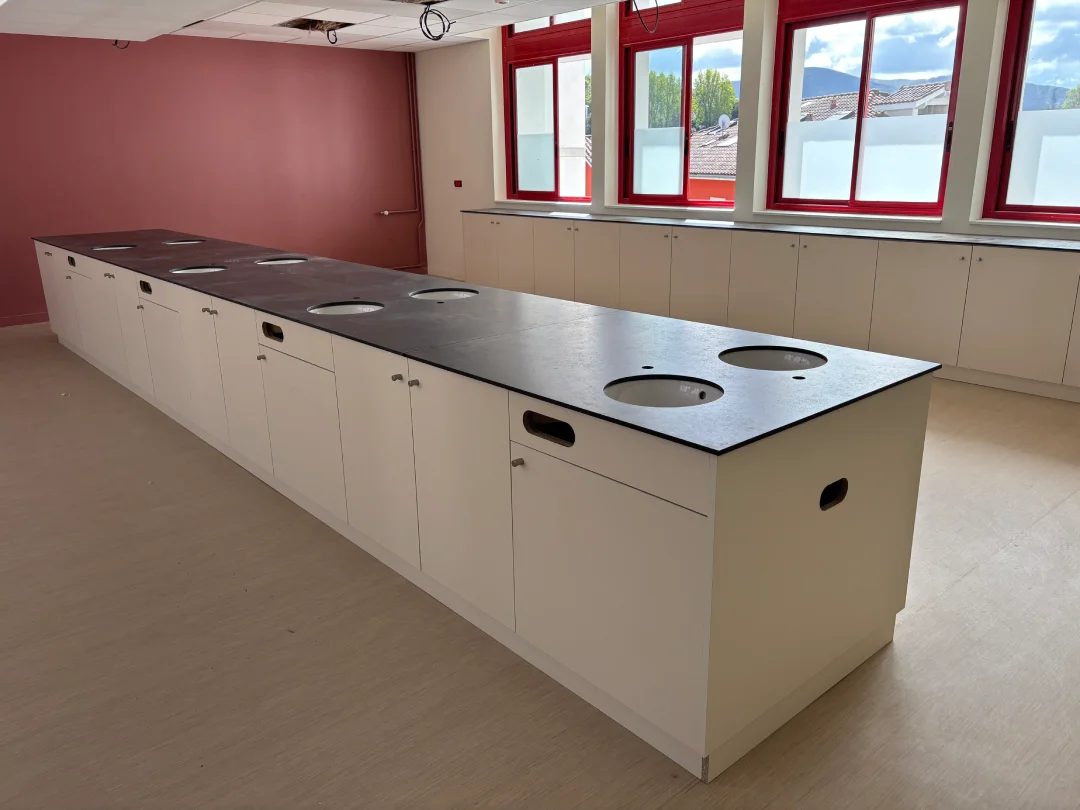 Réhabilitation des étages du R+2 et R+3 du bâtiment B d’un lycée